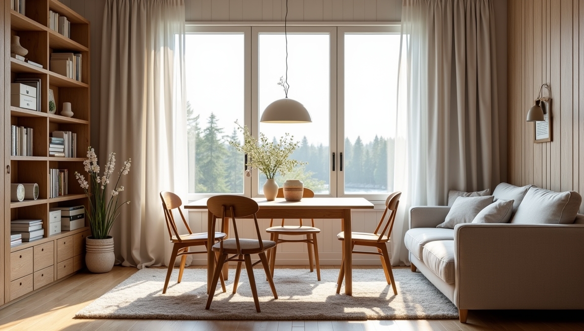 Ryhmä vierailijoita tutustumassa puusepän työskentelyyn studiolla